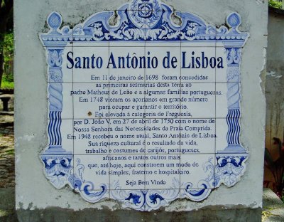 Santo Antnio de Lisboa; Florianpolis.