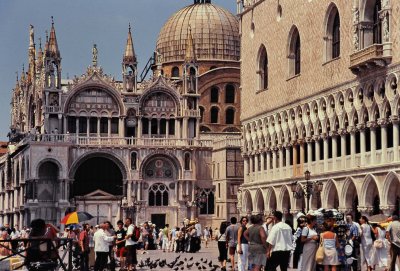 Venice; Ducal Palace and Basilica San Marco