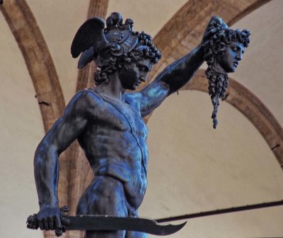 Florence; Perseus with the head of Medusa.