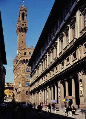 Florence; Piazza della Signoria in the background. 