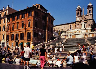 Rome, Piazza di Spagna