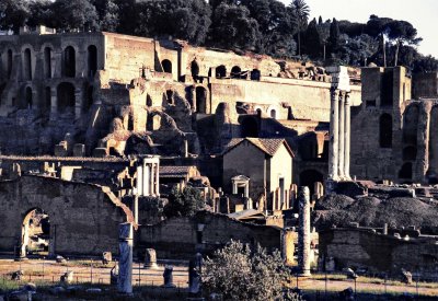 Rome; the ruins