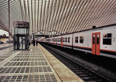 Lige train station. 