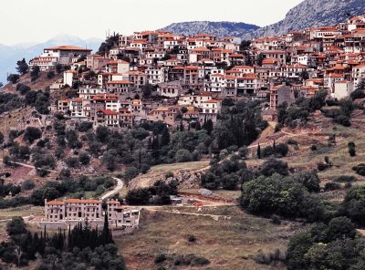 Greece, village in the interior. 
