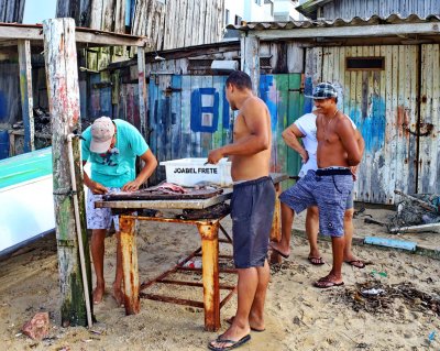 Fishers at Ponta do Leal (2021). 