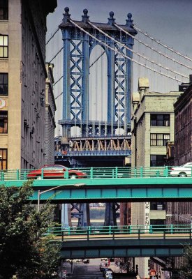 NY (1998); the Manhattan bridge.