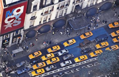 NY (2001); seen from the Empire State Building top deck. 