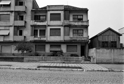 Our apartment building (Edifcio Dona Francisca) at Rua So Manuel. 