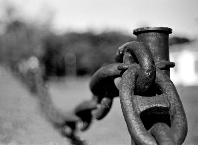 Chains (with the Takumar 135/3.5 lens); bokeh is a new invention?