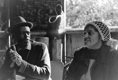 Seu Zimbo and his wife. 