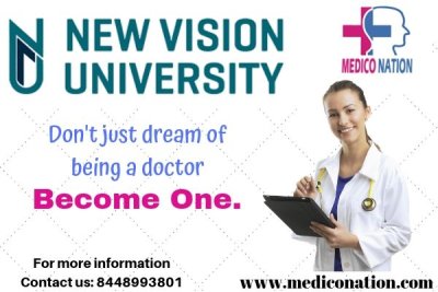 MBBS in New Vision University | NVU Rank | Fees