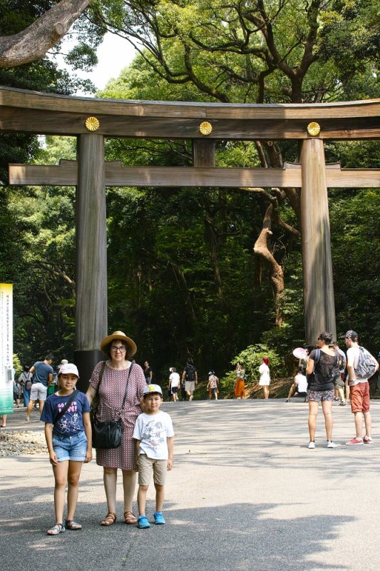 Meiji Jingu First Torii gate