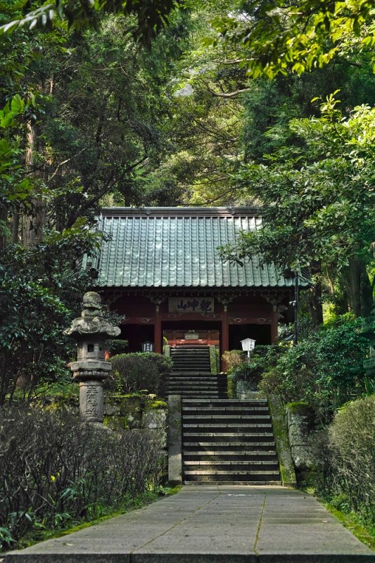 The entrance of Nihonji temple