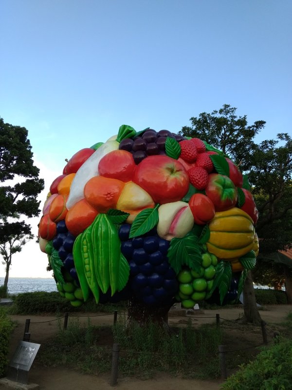Fruit Tree. Yokohama Rinko Park