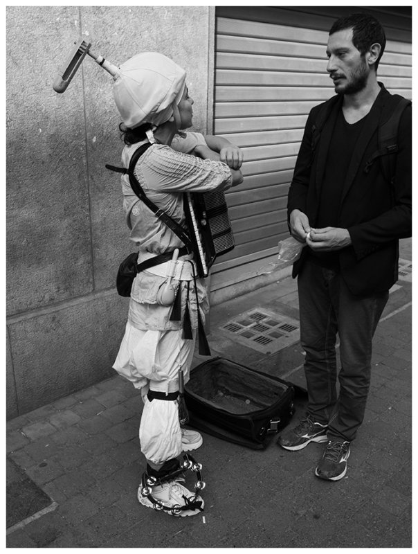 one-woman band