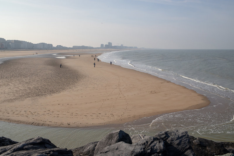 view from Westelijke strekdam