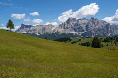 Sasso di Santa Croce e Gruppo Lavarella-Conturines