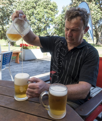 Post golf brewskies