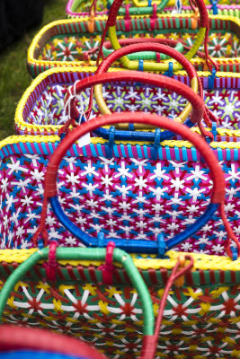 Baskets at the Tairua Fair