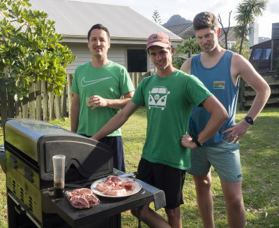 Men and their grill
