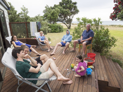 Front deck hangout