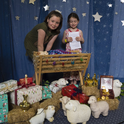 Enjoying the nativity