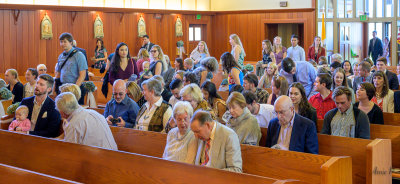 Church full of people