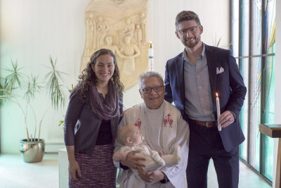 Father Richard and parents