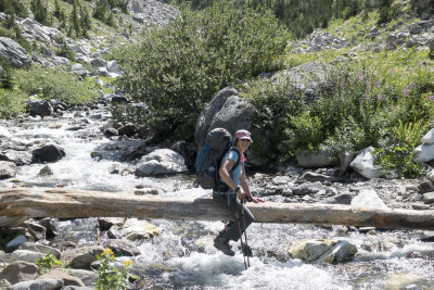 Unconventional river crossing