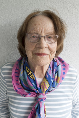 Portait of Oma at 90