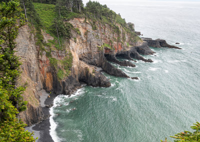 Colorfull bluff, Cape Falcon