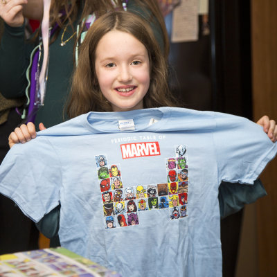 Marvel period table T-shirt