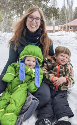 Ashley and her boys