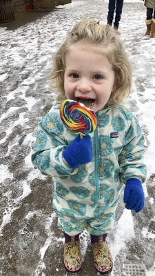 Super sized lollipop