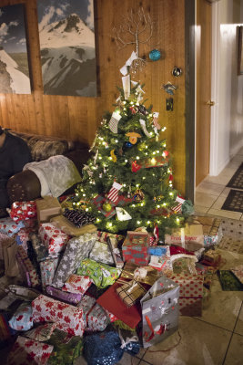 The pile of presents