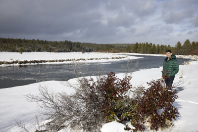 Jake by the Deschutes River
