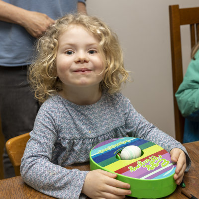 The youngest egg artist