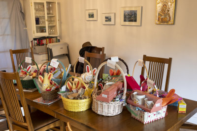 Easter morning baskets