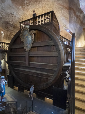 The worlds largest wine barrel