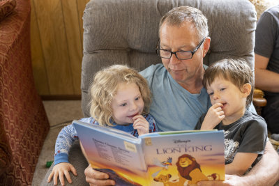 Grandkid story hour