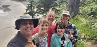 Indian Beach Hikers