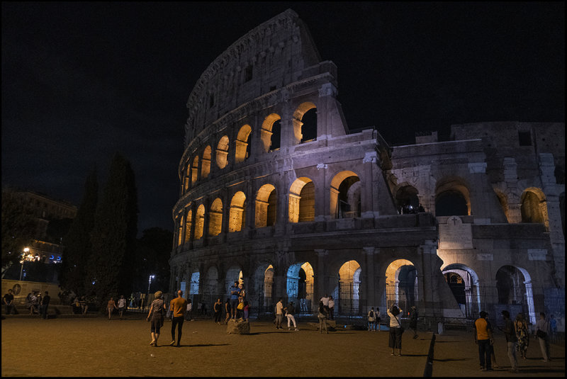 Colloseum at night, Rome....