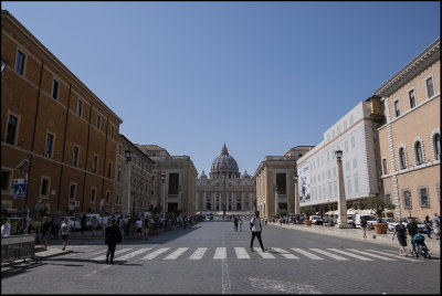 View towards St. Peter`s....