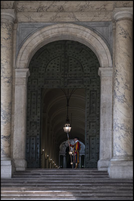 The iconic shot from the entrance of St.Peter`s...