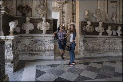 From Musei Capitolini. (The room of the emperors)