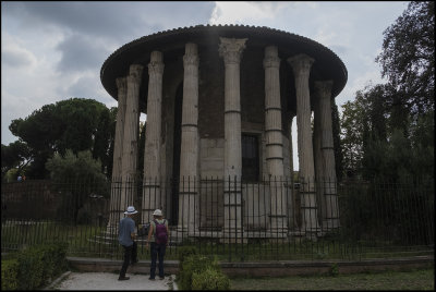 Temple of Hercules, the oldest temple in Rome...