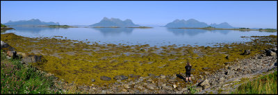 Mountains in Hamary seen from Steigen...