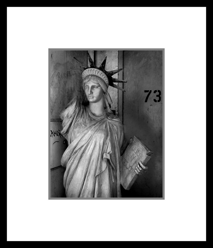 One Armed Liberty Times Square New York City
