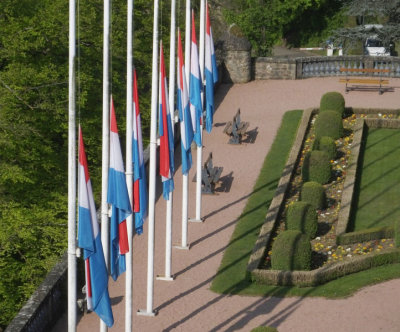  Flags at half mast following Grand Duke Jeans death