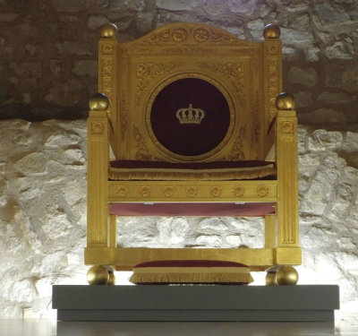  Throne of Grand Duke Adolph Museum of Luxembourg history